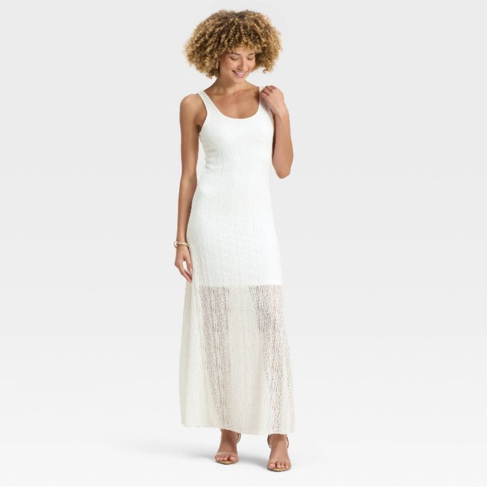 NWOT: A New Day Off-White Dress